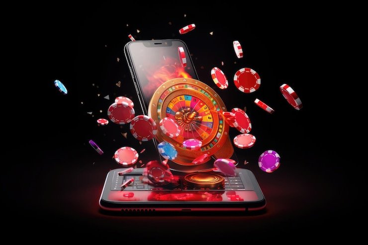 Ilustrasi program referral gigatoto dengan tampilan antarmuka undangan teman di layar smartphone